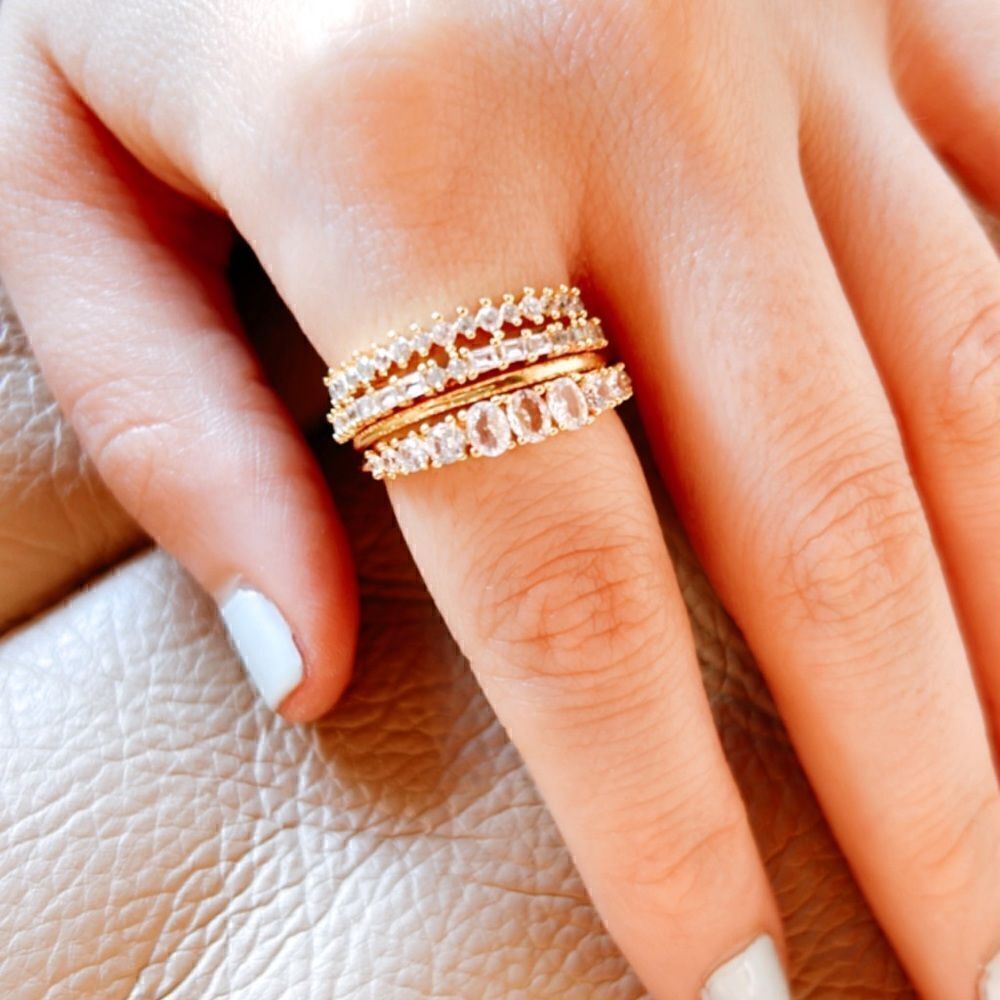 diamond rings A306 - Picture 2 of 4